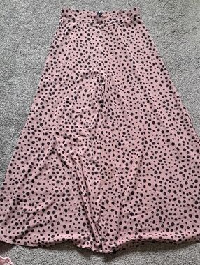 Flowy Brown Animal Print Super Wide Leg Pants
